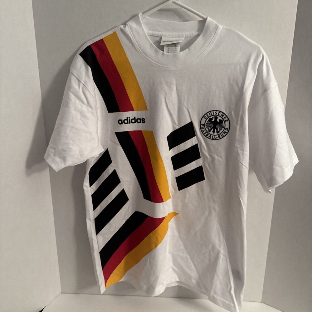 Adidas Germany DFB Tee 94 Soccer T-Shirt Men’s Small White NWT